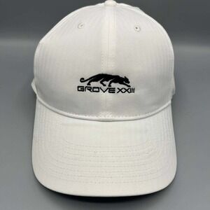 Nike Legacy91 Dri-Fit Grove XXIII Hat Men White Black Strap Back Cap